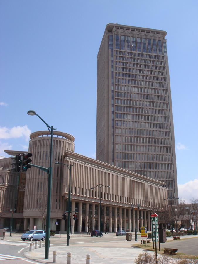 Yamagata Eki Nishiguchi Washington Hotel Exterior photo